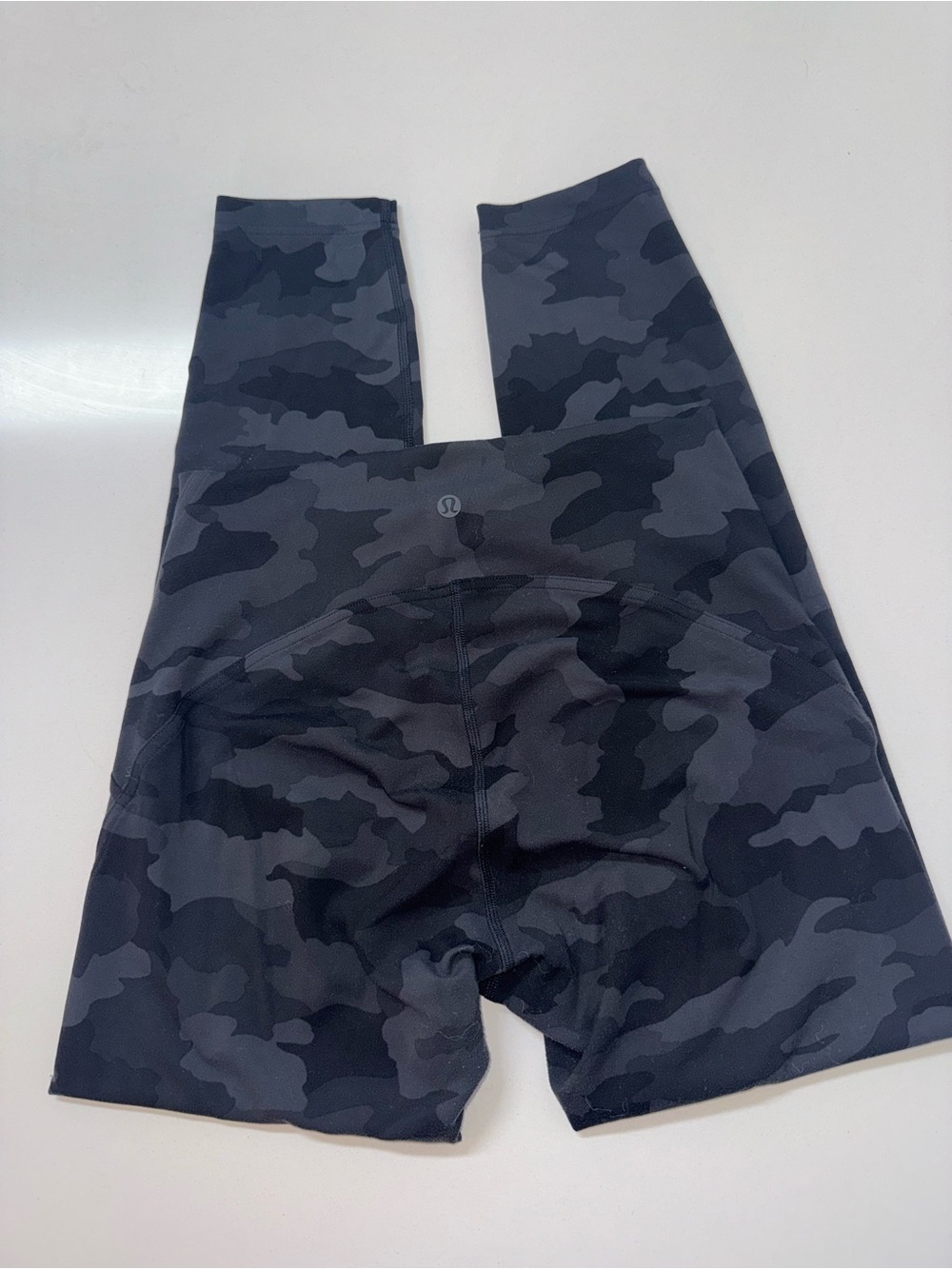 lululemon athletica Dark Gray/Black Camo High-Rise Leggings